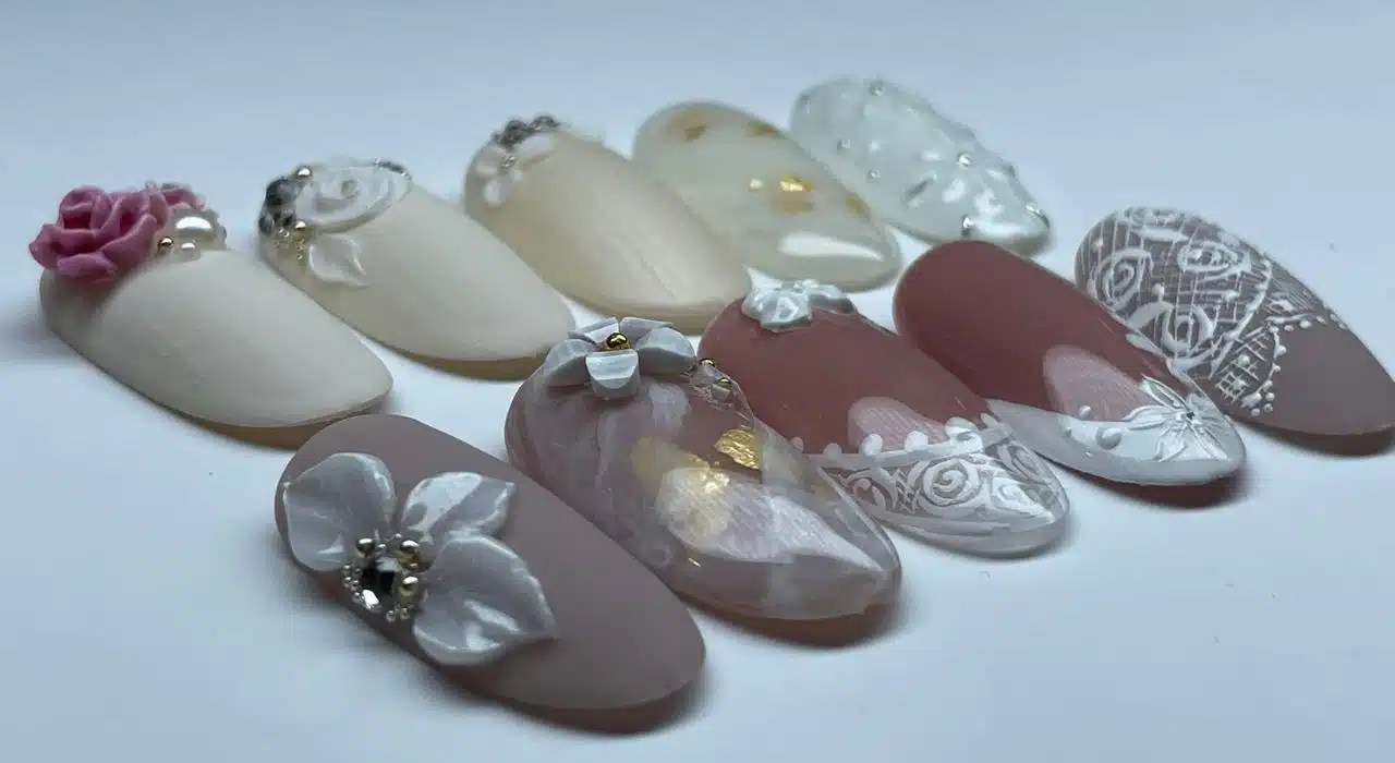 Wedding nail designs
